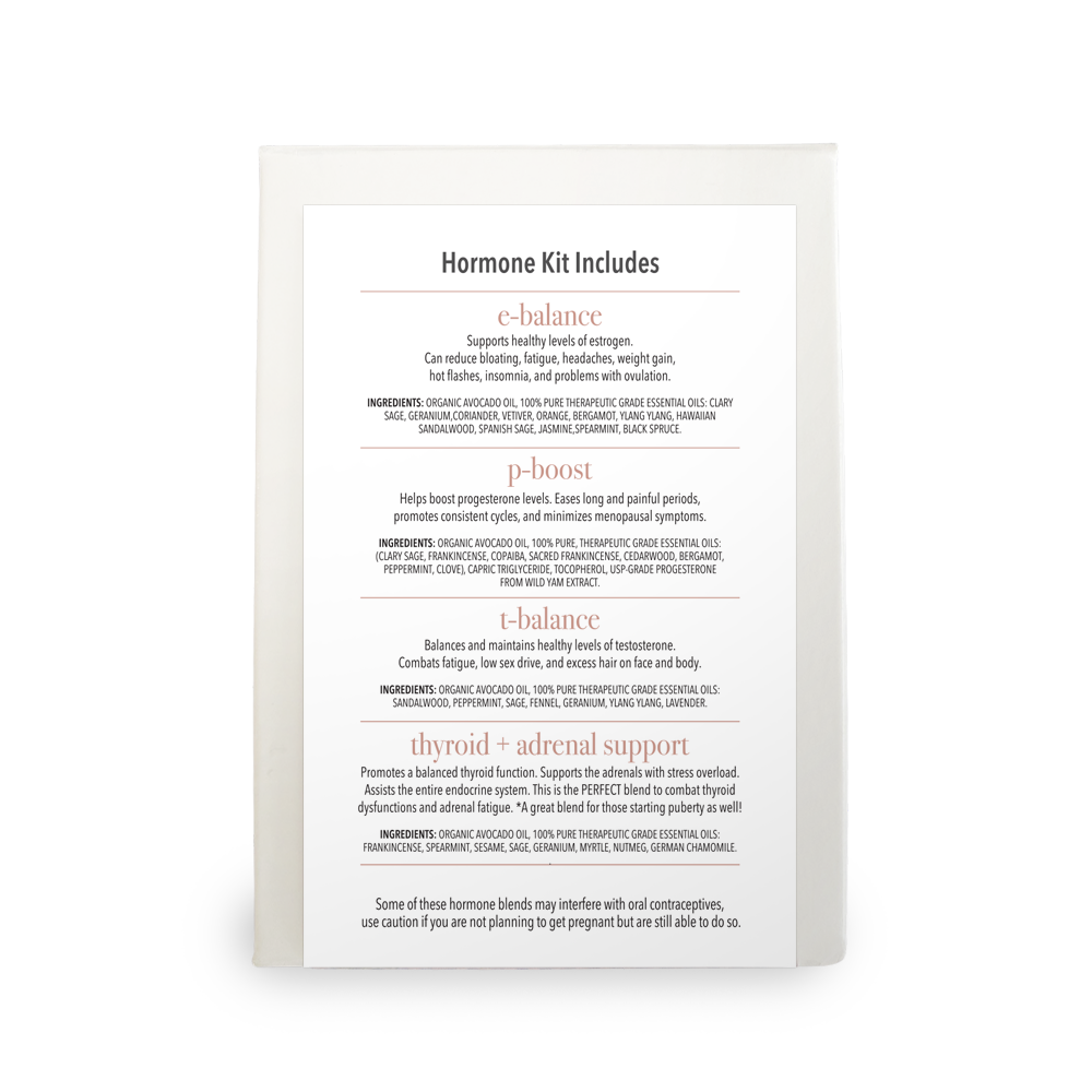 Women's Hormone Kit by Rowe Casa Organics