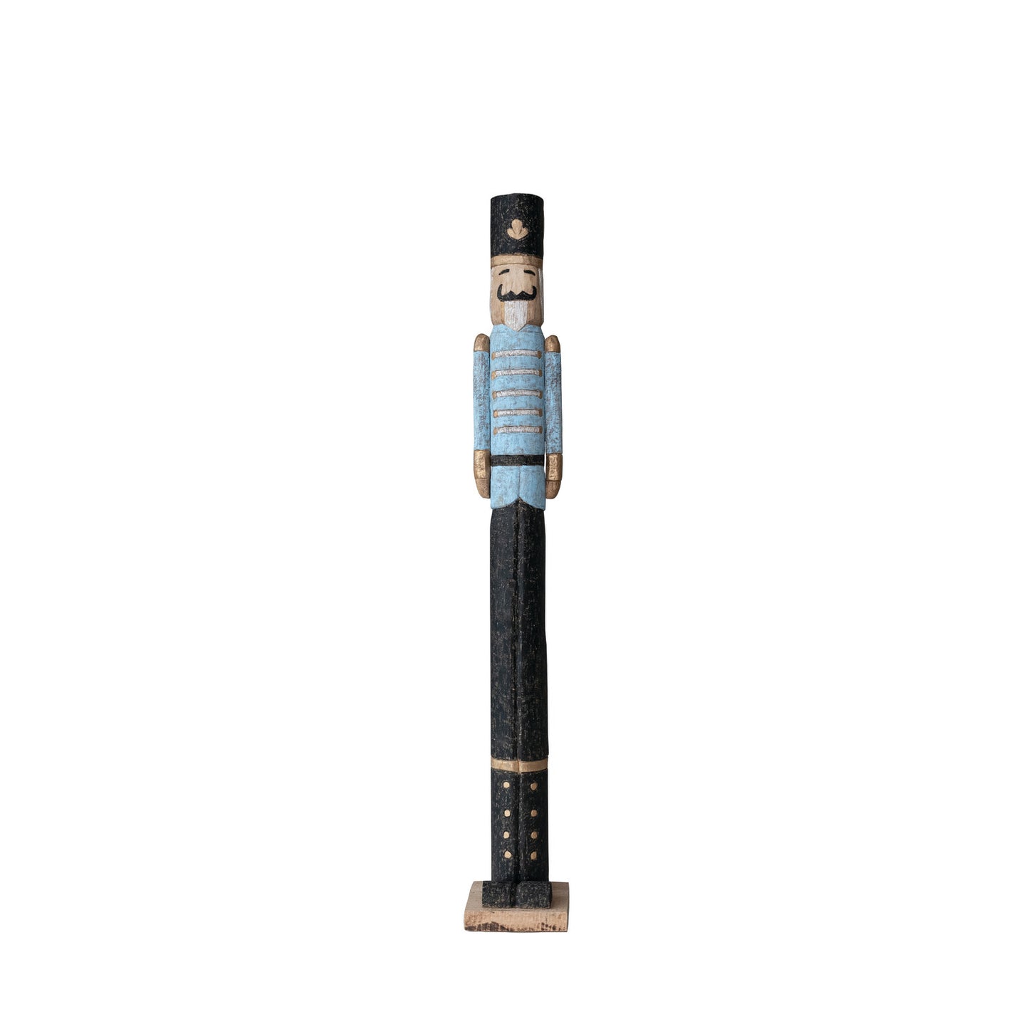 Handmade Mango Wood Nutcracker, Distressed Finish by Creative Co-Op
