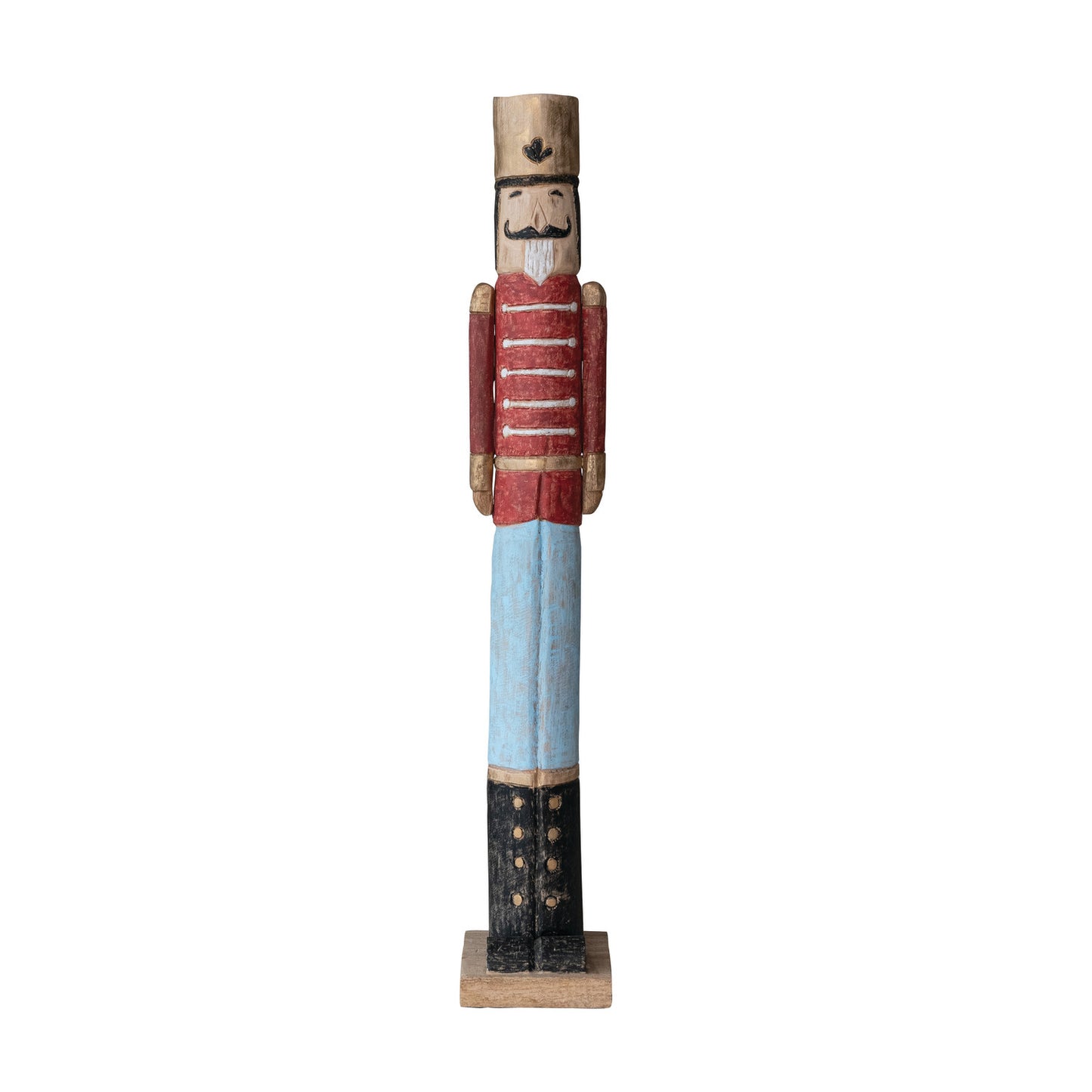 Handmade Mango Wood Nutcracker, Distressed Finish by Creative Co-Op