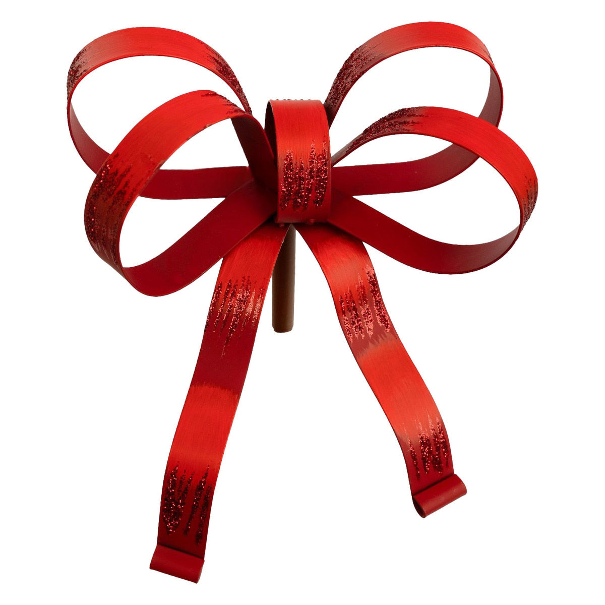 Red Bow Finial by The Round Top Collection