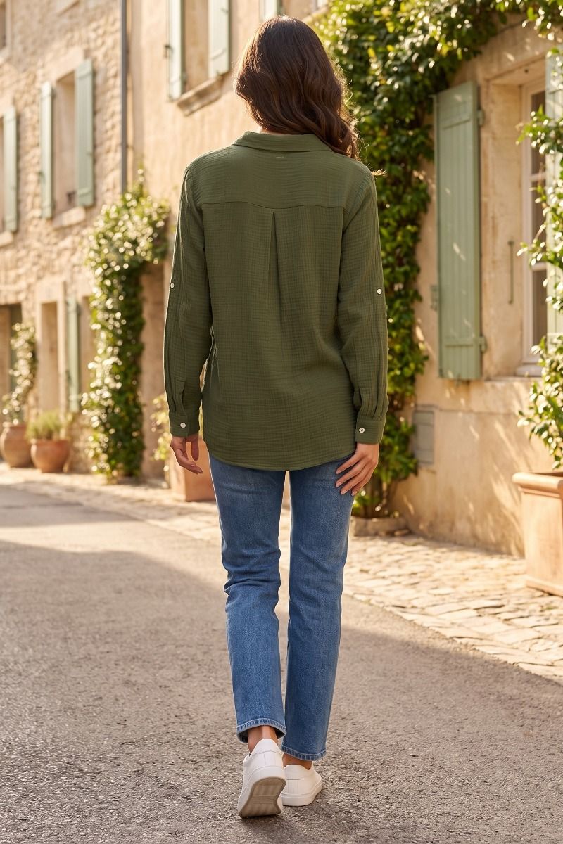 Celia Button Down Shirt by dear scarlett