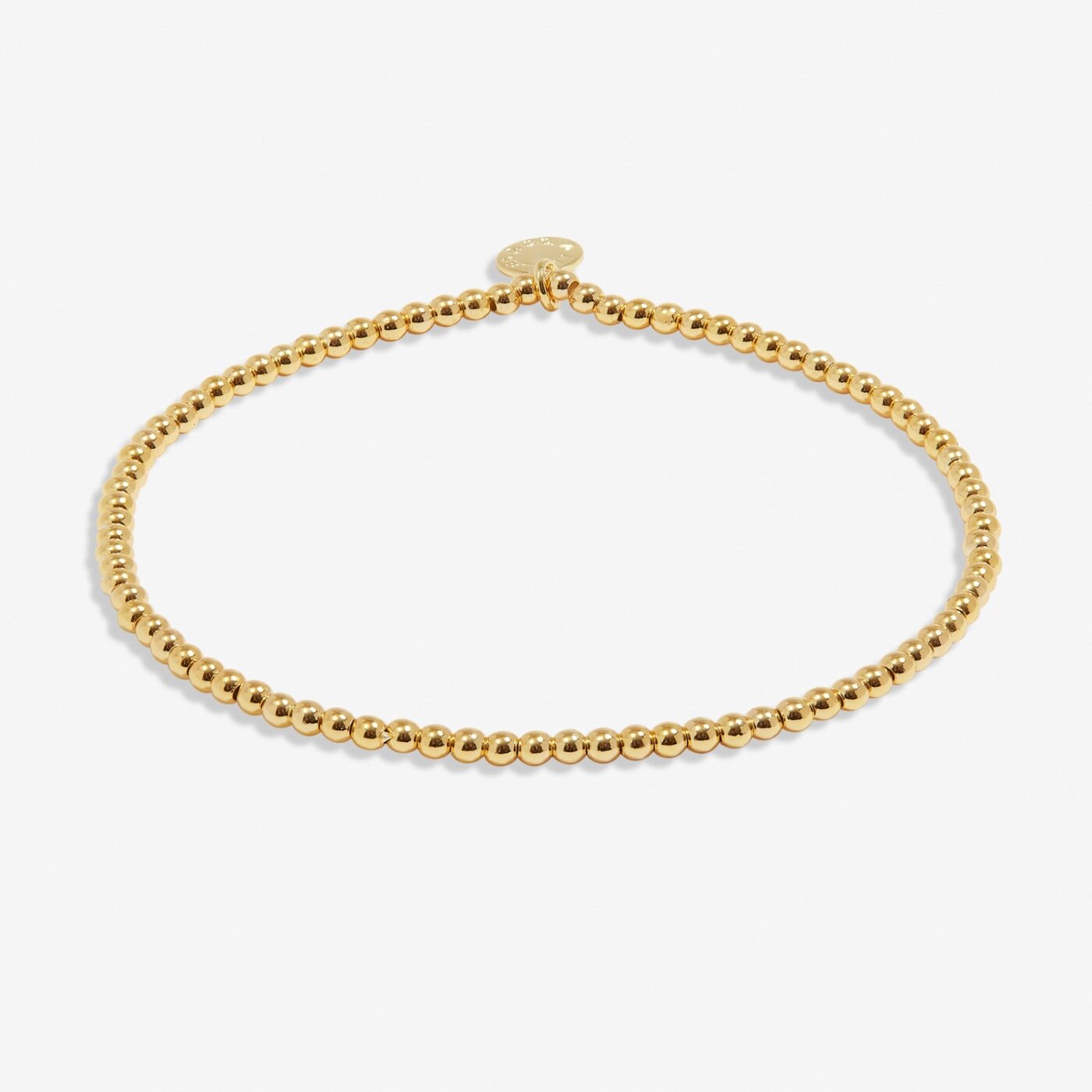 2.5 mm Gold-Tone Plated Bead Stacking Bracelet by A Littles & Co