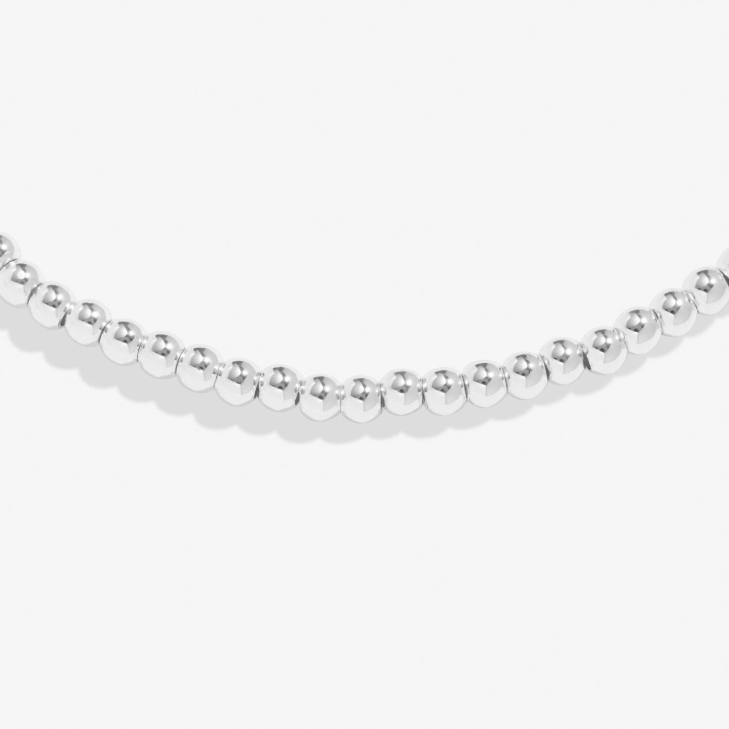 3 mm Silver Plated Bead Stacking Bracelet by A Littles & Co
