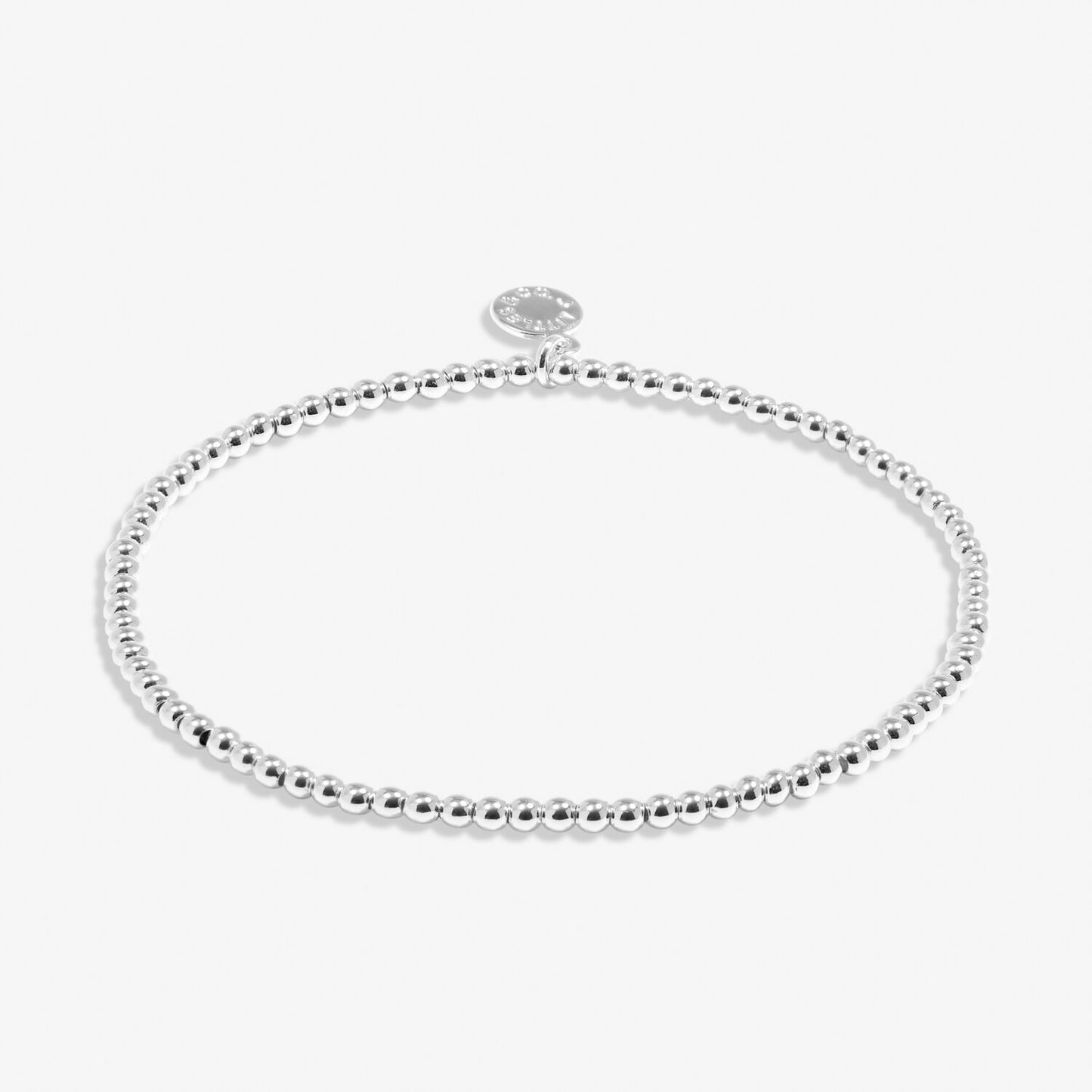 3 mm Silver Plated Bead Stacking Bracelet by A Littles & Co
