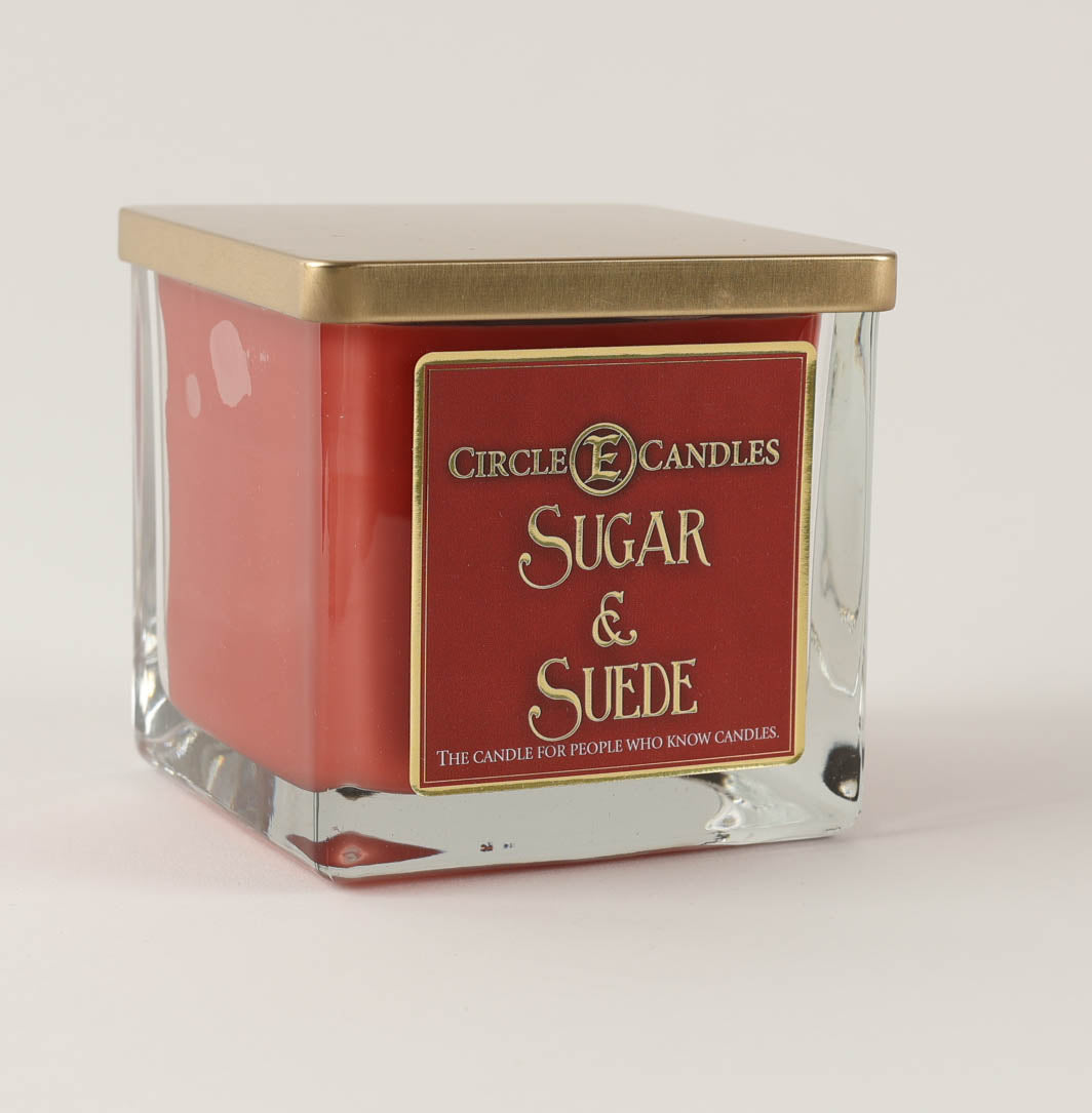 Circle E 22oz Square Jar Candle