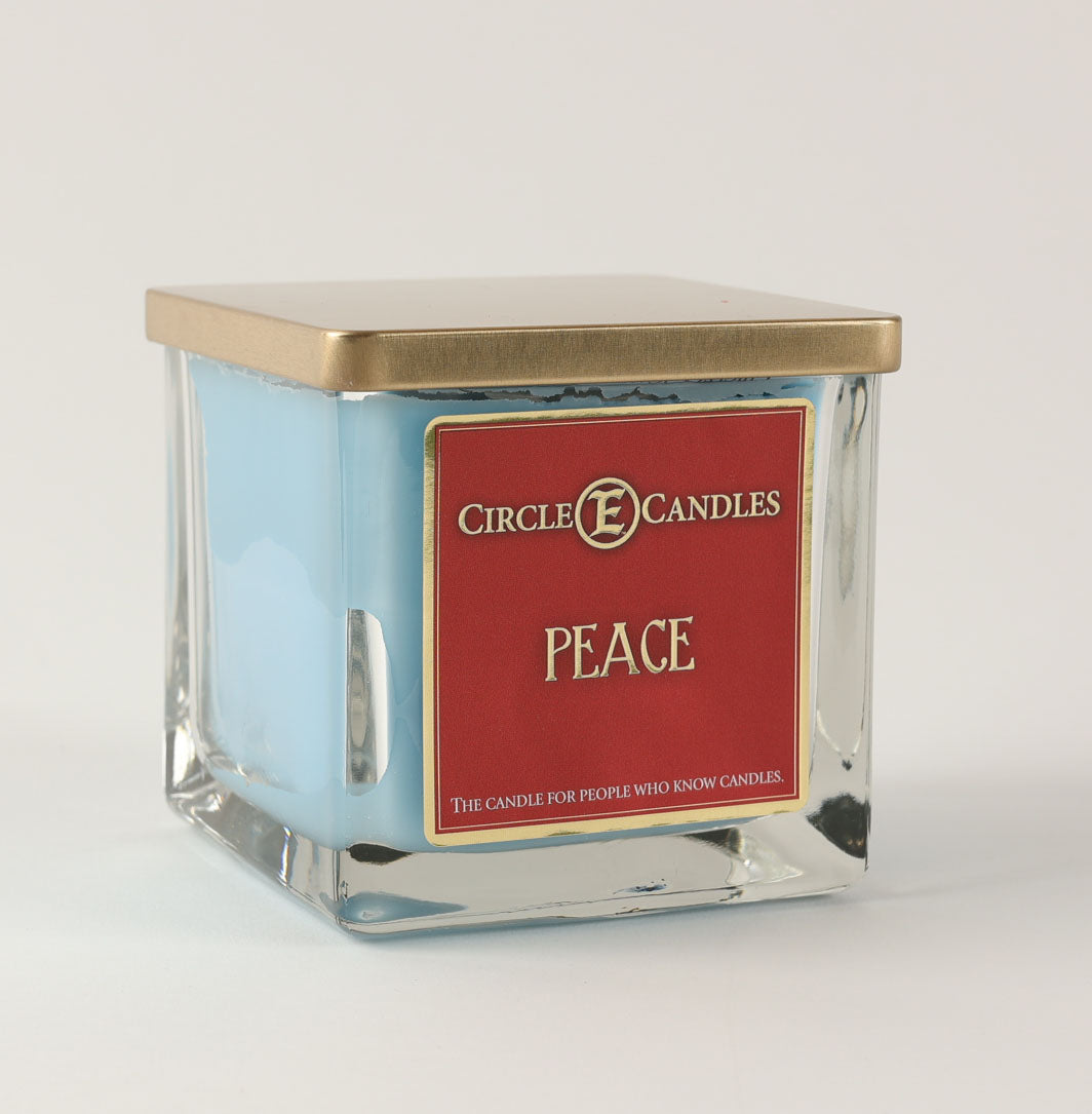 Circle E 22oz Square Jar Candle