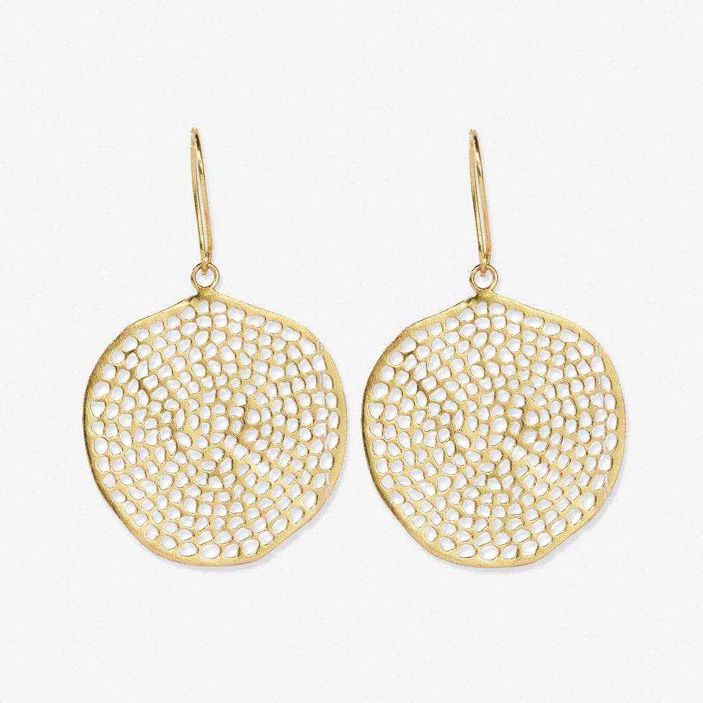 Grethcen Large Circle with Holes by Ink + Alloy
