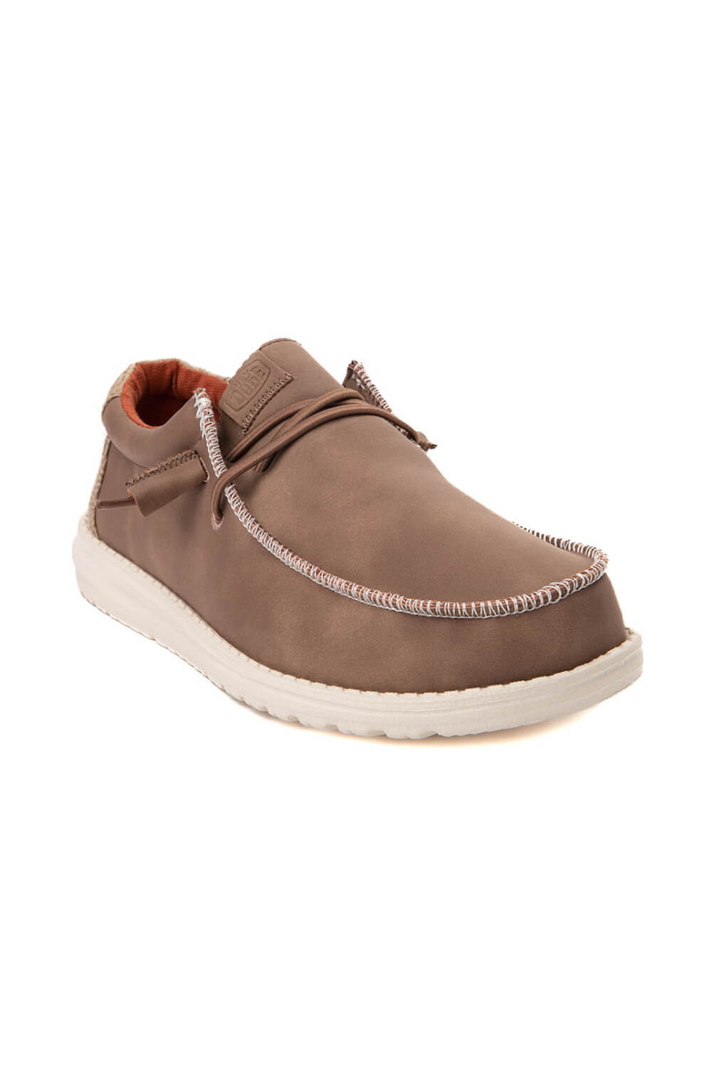Wally Fabricated Leather in Tan by Hey Dude Shoes