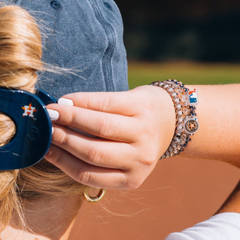 Houston Astros Small Hair Ties by Teleties