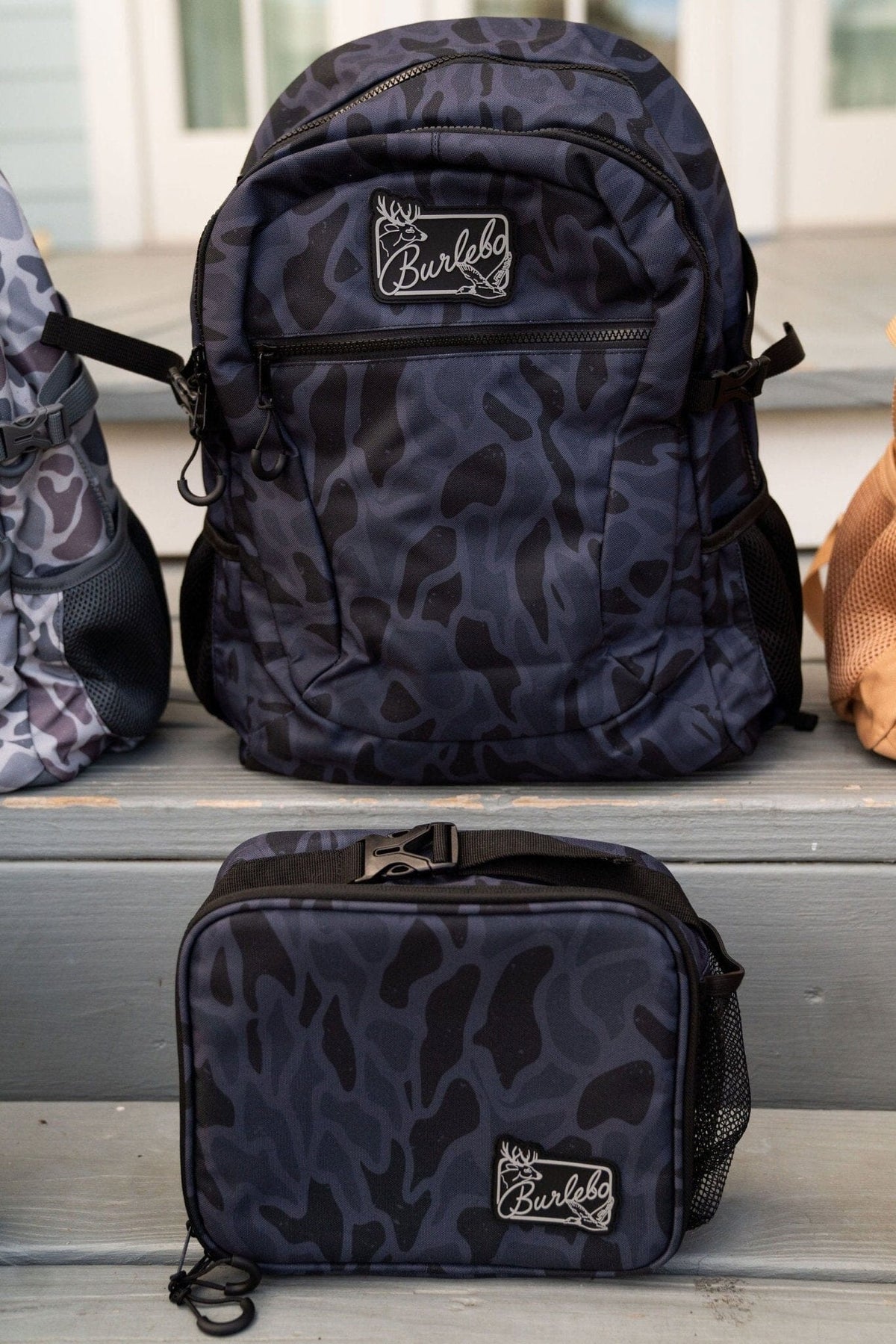 Black Camo Lunch Bag by Burlebo