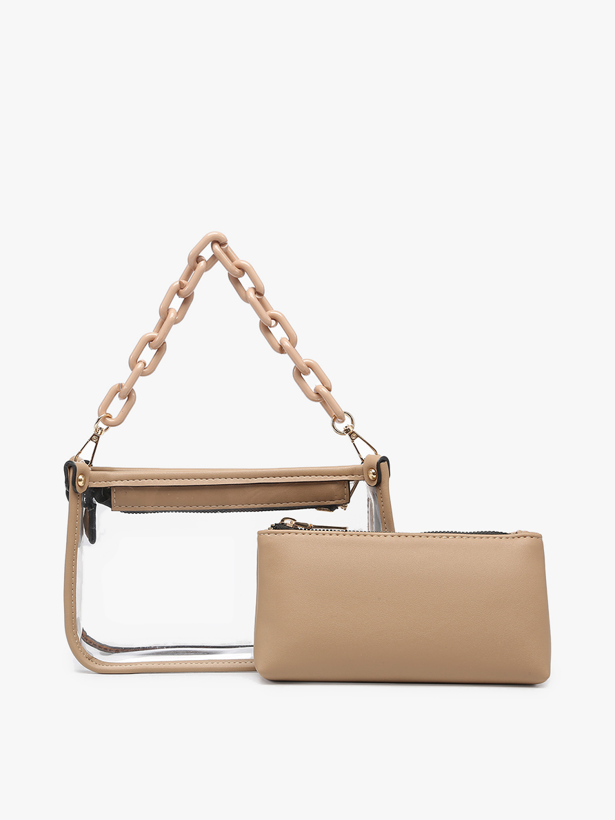 Jessica Clear Crossbody by Jen & Co