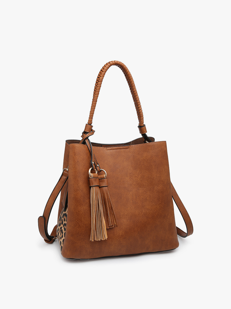 Olivia Animal Print Hobo by Jen & Co