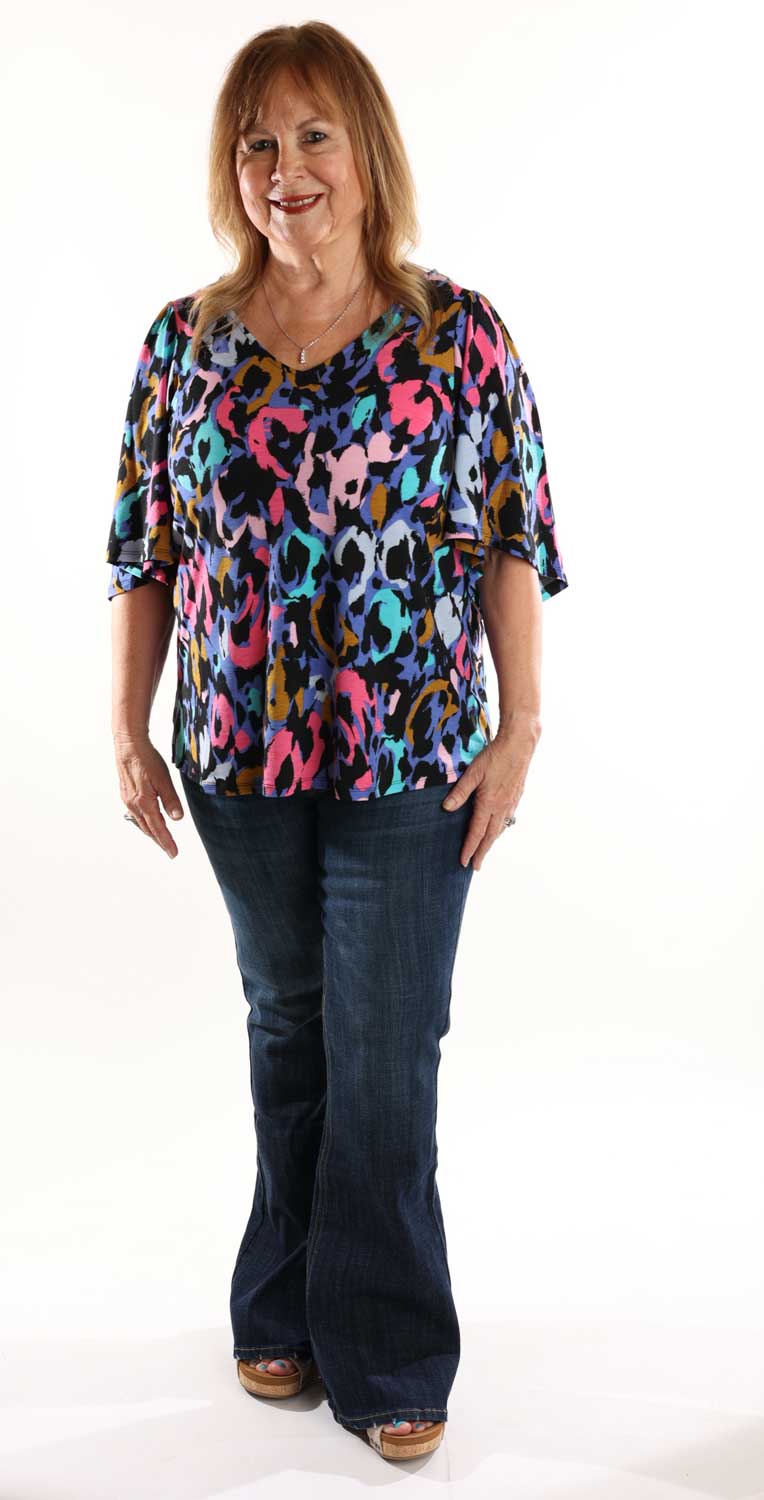 Cali Flutter Top by Dear Scarlett