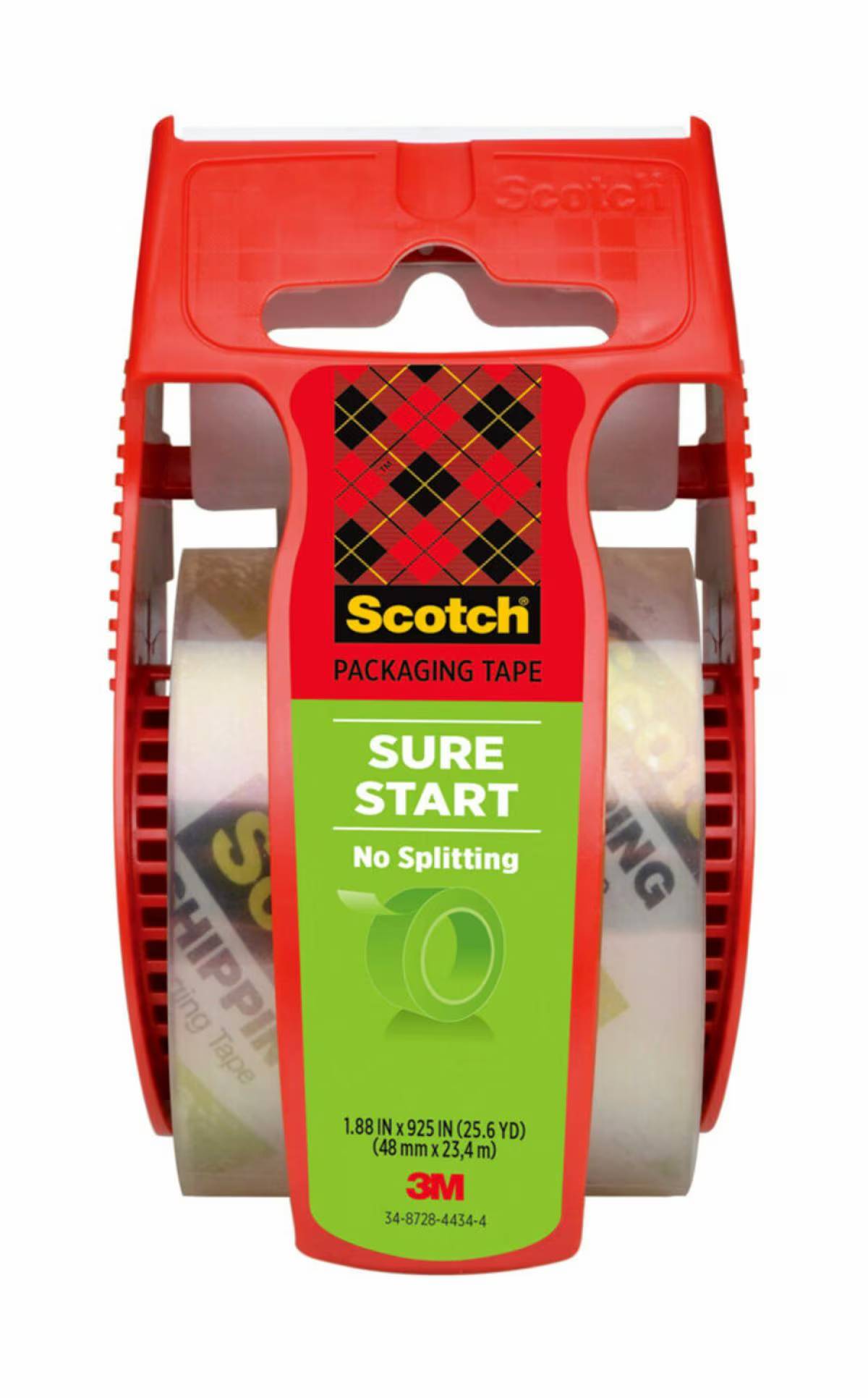 Scotch Clear Shipping/Packaging Tape with Dispenser by 3M