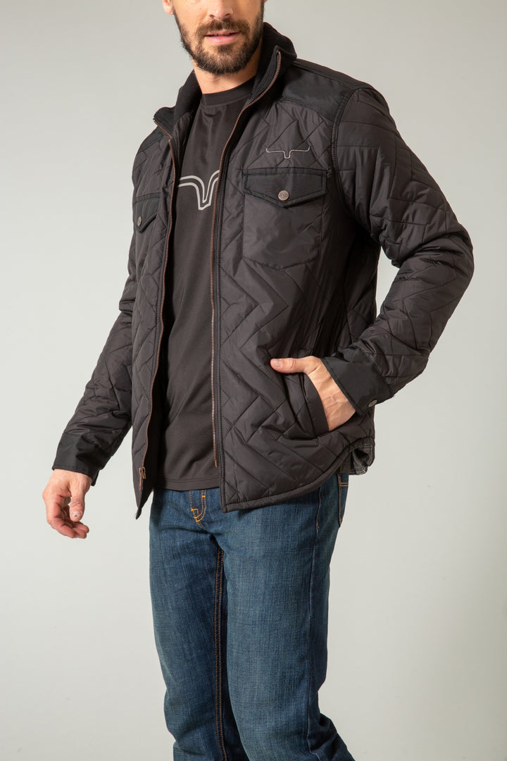 Skink Jacket in Black by Kimes Ranch