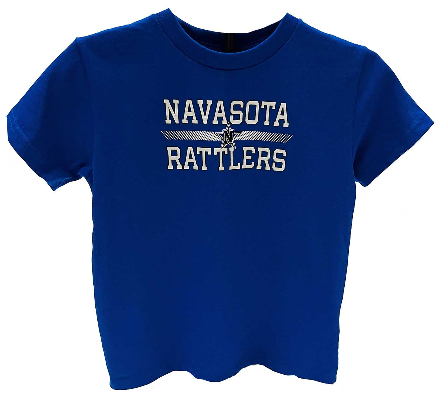 Navasota Rattlers Rising Star Crew T-Shirt Royal Blue for Infants and Toddlers