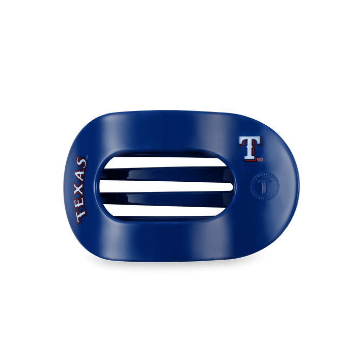 Texas Rangers Medium Flat Round Hair Clip by Teleties