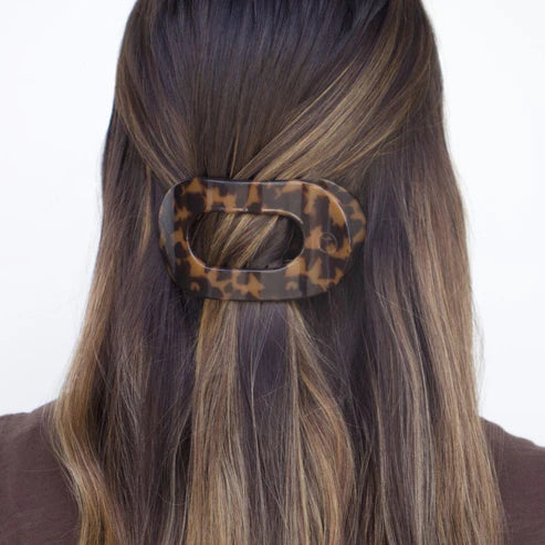 Medium Flat Round Hair Clip by Teleties
