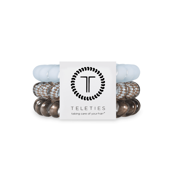 Truly Taupe Large Hair Ties by Teleties