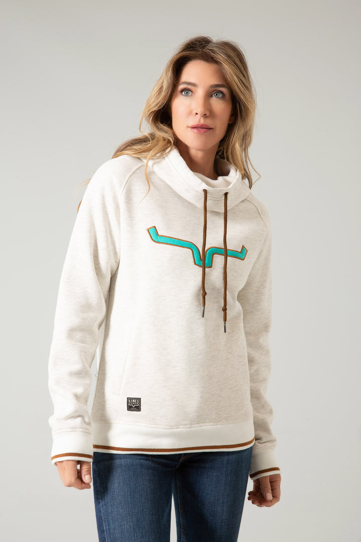 Two Scoops Women's Hoodie in Oatmeal by Kimes Ranch