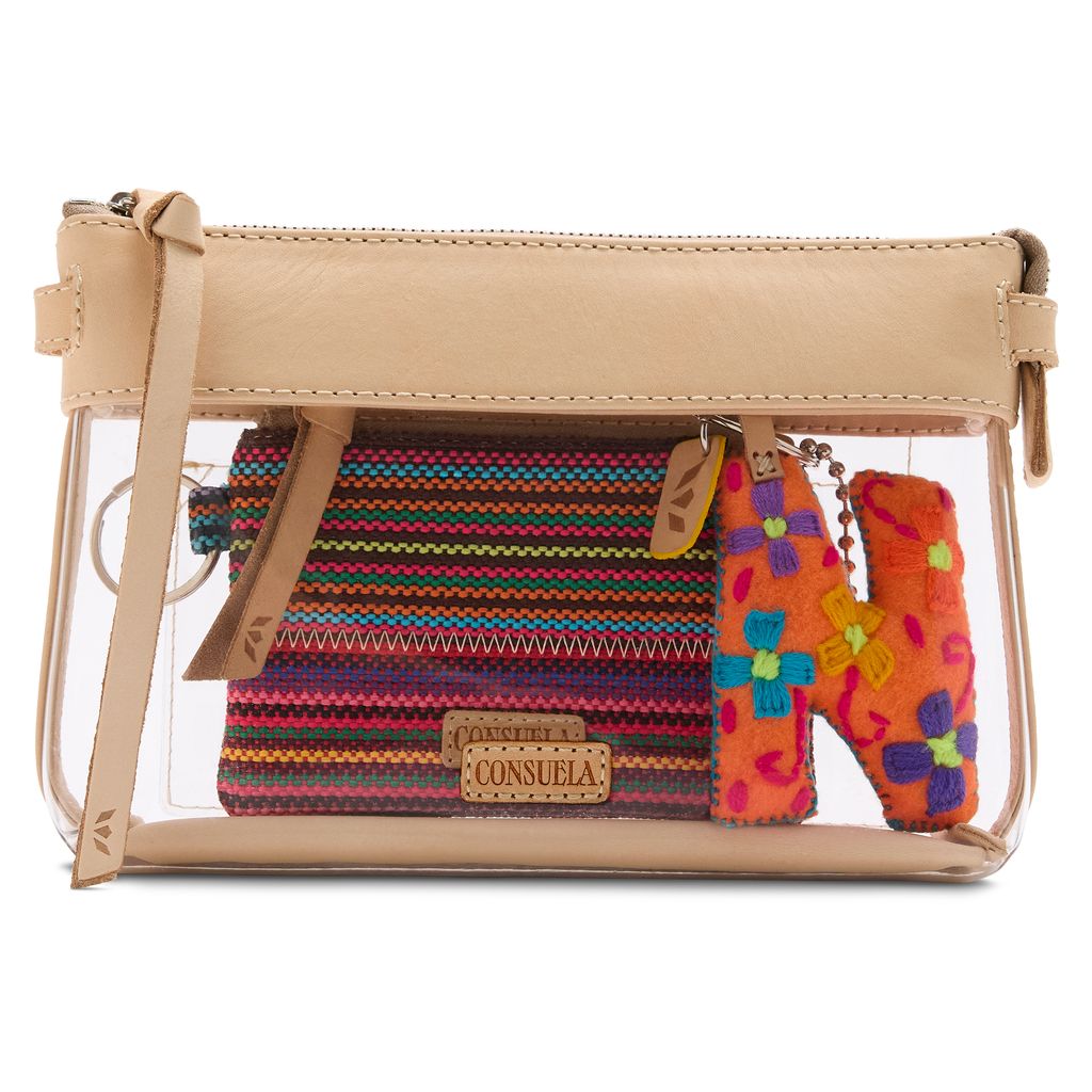 Clear Diego Midtown Crossbody by Consuela