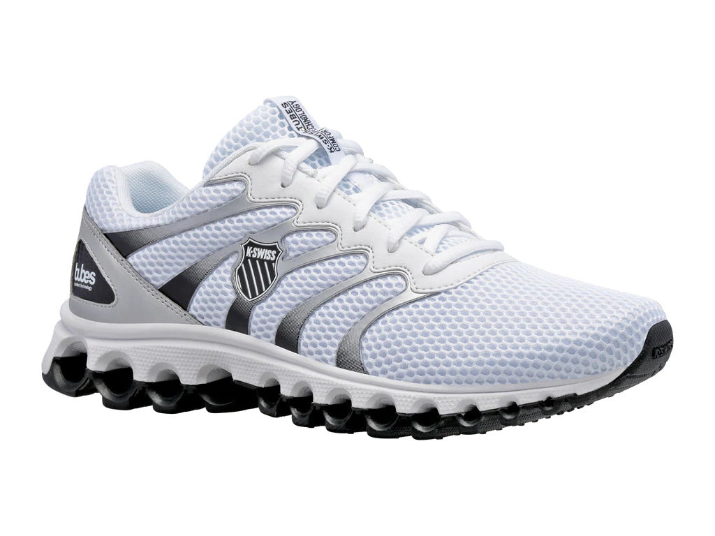 K-Swiss Men's Tubes Comfort 200 White/Black/Silver