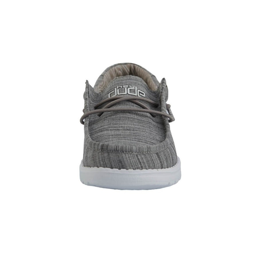 Hey Dude Wally Youth Linen Stone