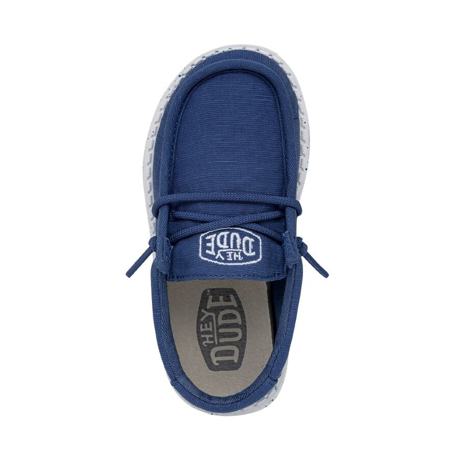 Wally Toddler Slub Canvas True Blue