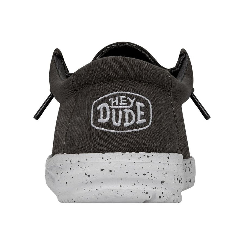 Wally Youth Slub Canvas Black
