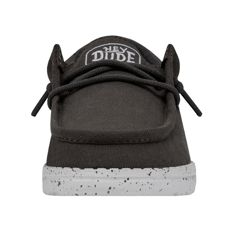 Wally Youth Slub Canvas Black