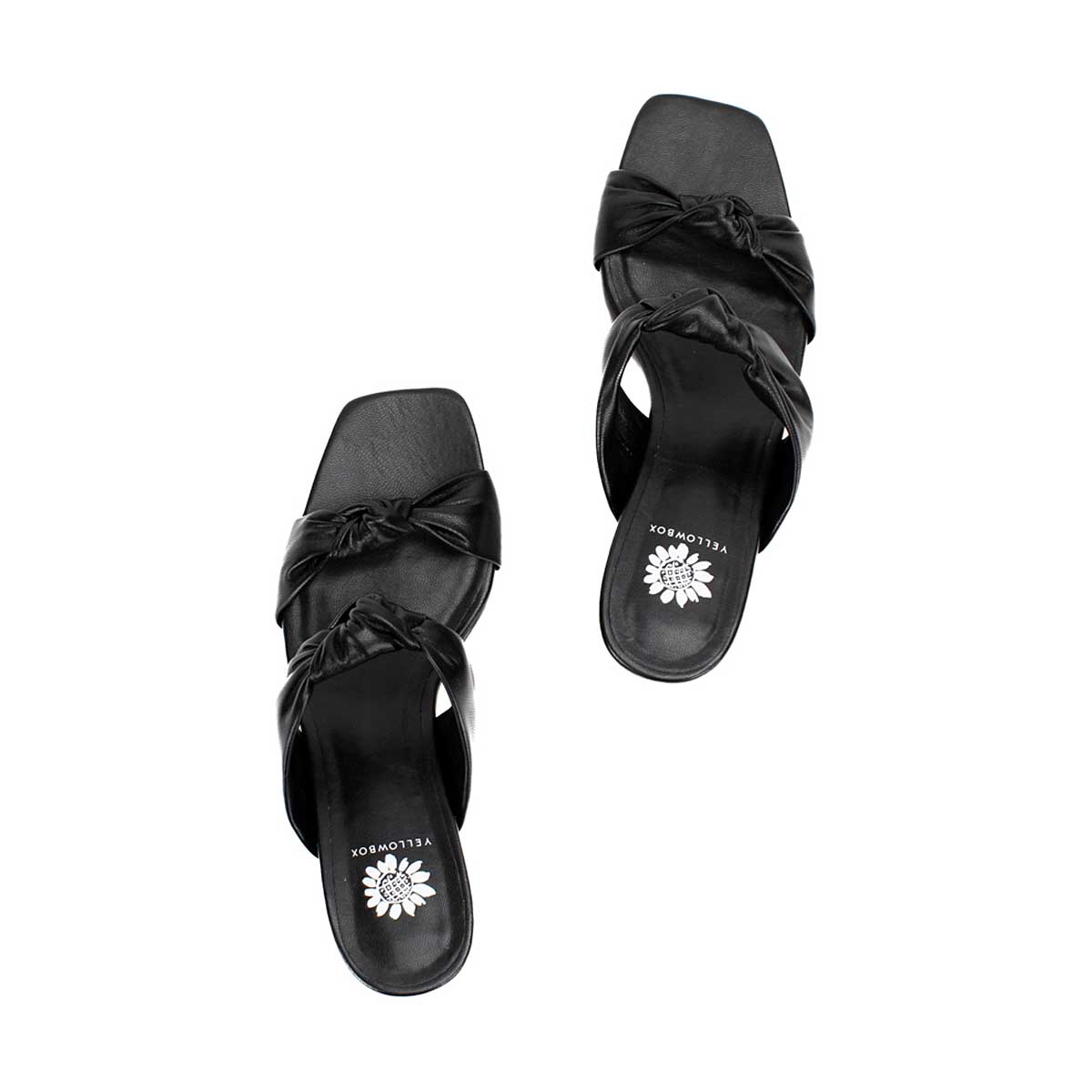 Yellow Box Ceimi Sandals Black