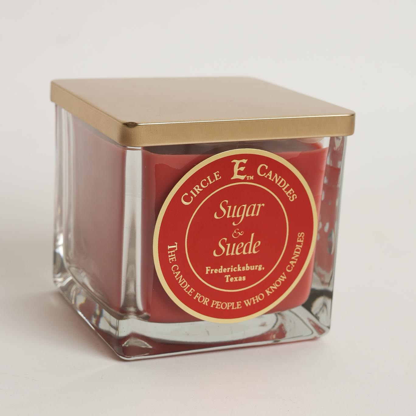 Circle E 22oz Square Jar Candle
