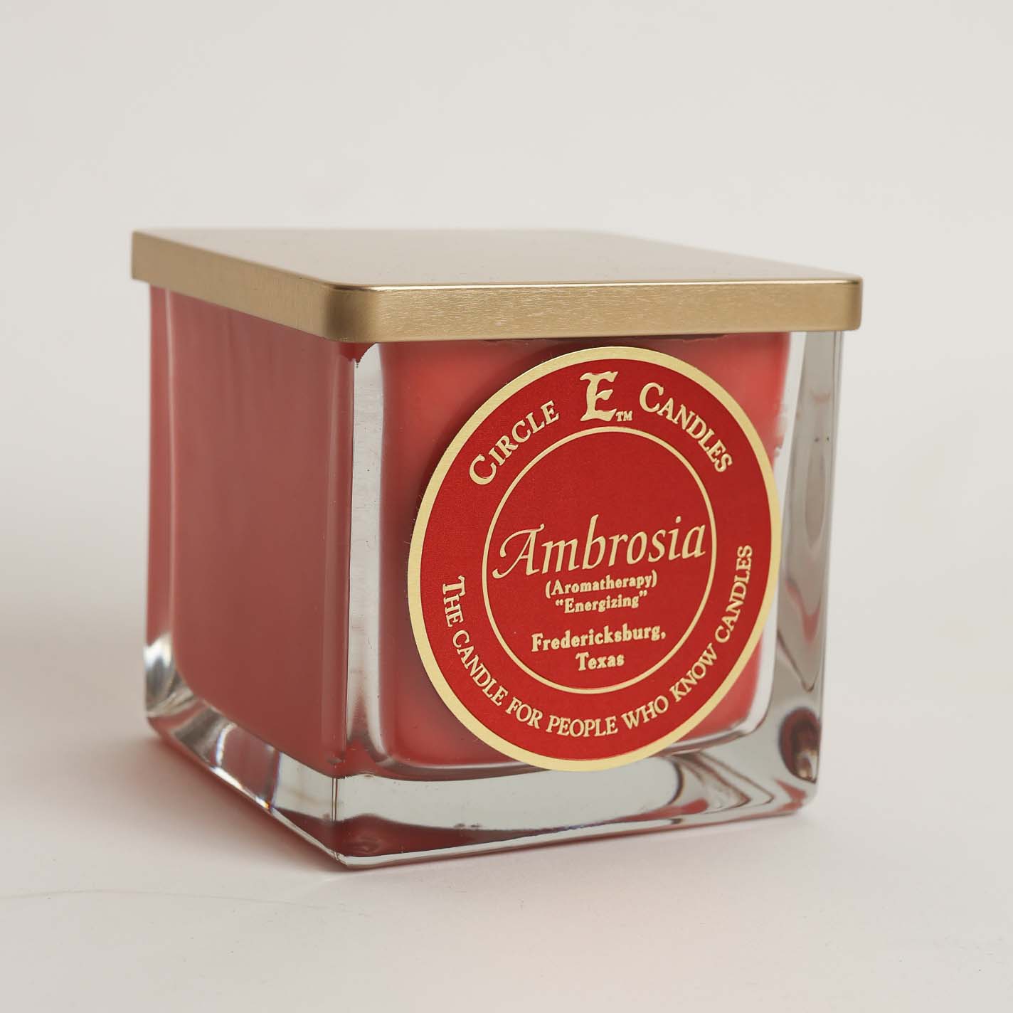 Circle E 22oz Square Jar Candle