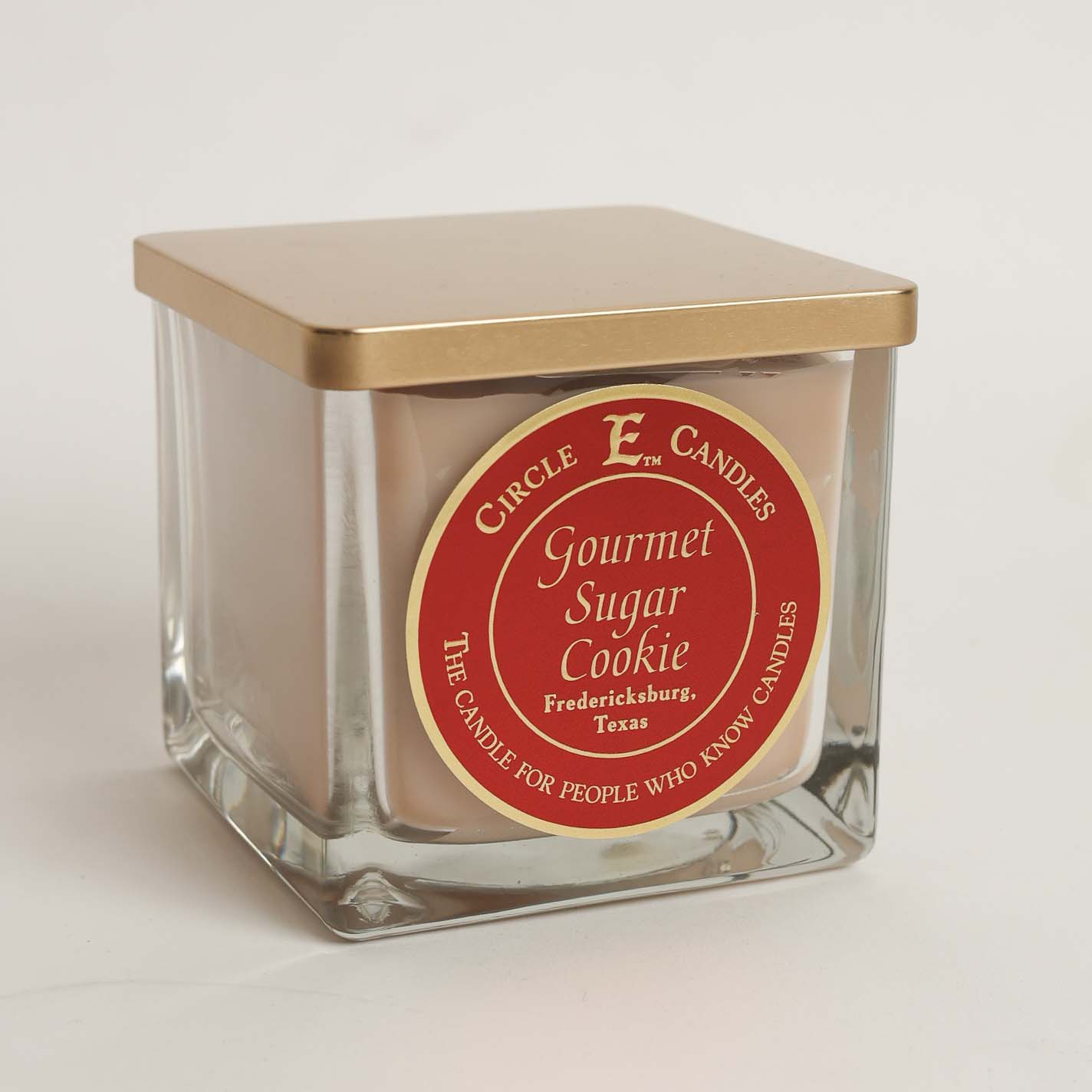 Circle E 22oz Square Jar Candle