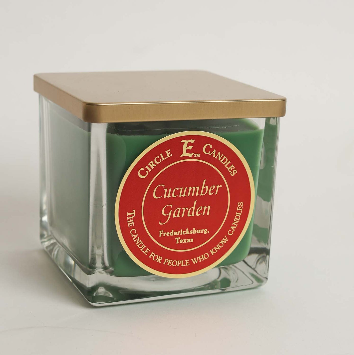 Circle E 22oz Square Jar Candle