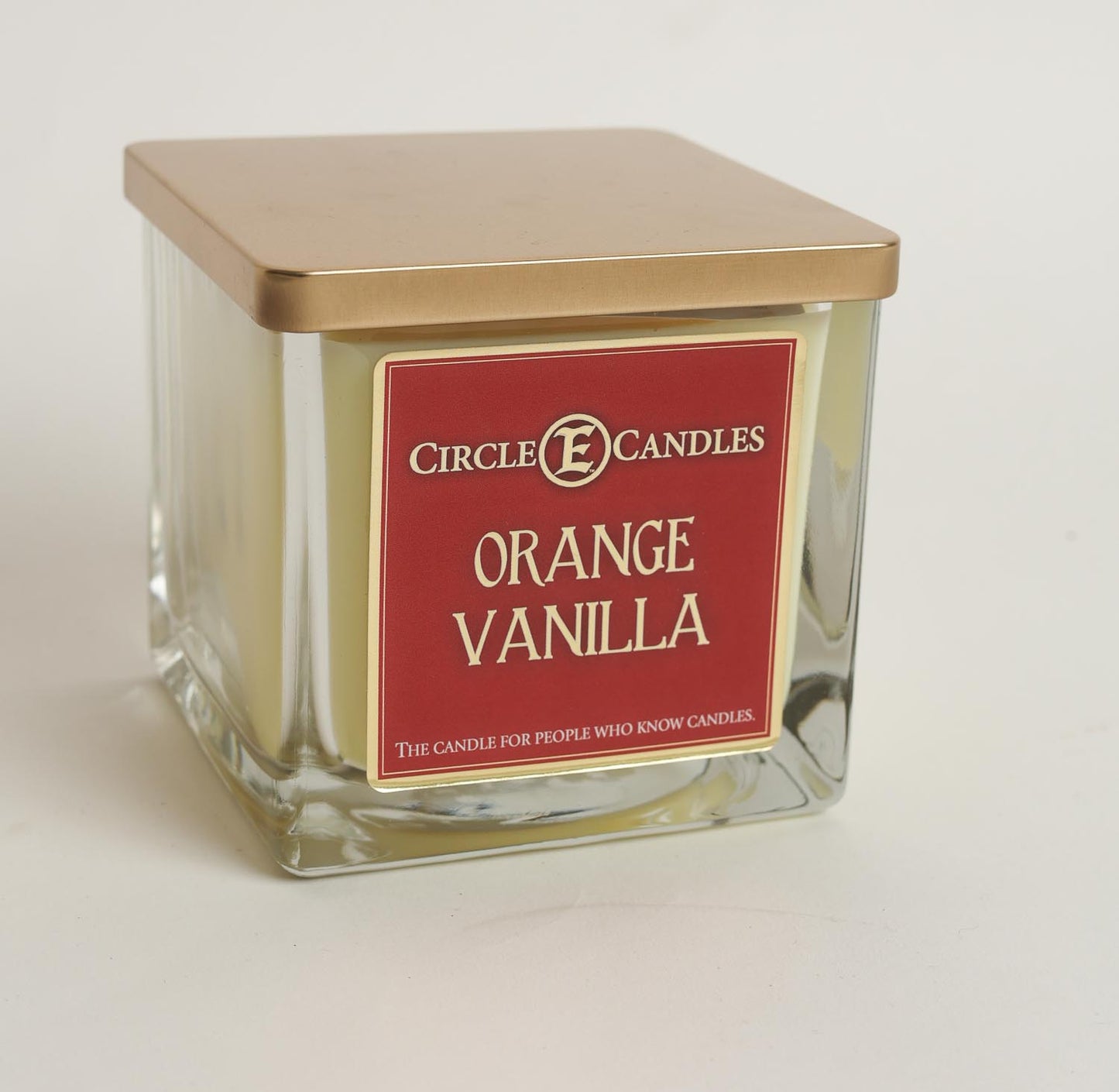 Circle E 22oz Square Jar Candle