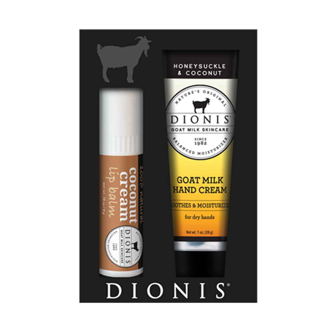 Hand Cream Lip Balm Set Coconut