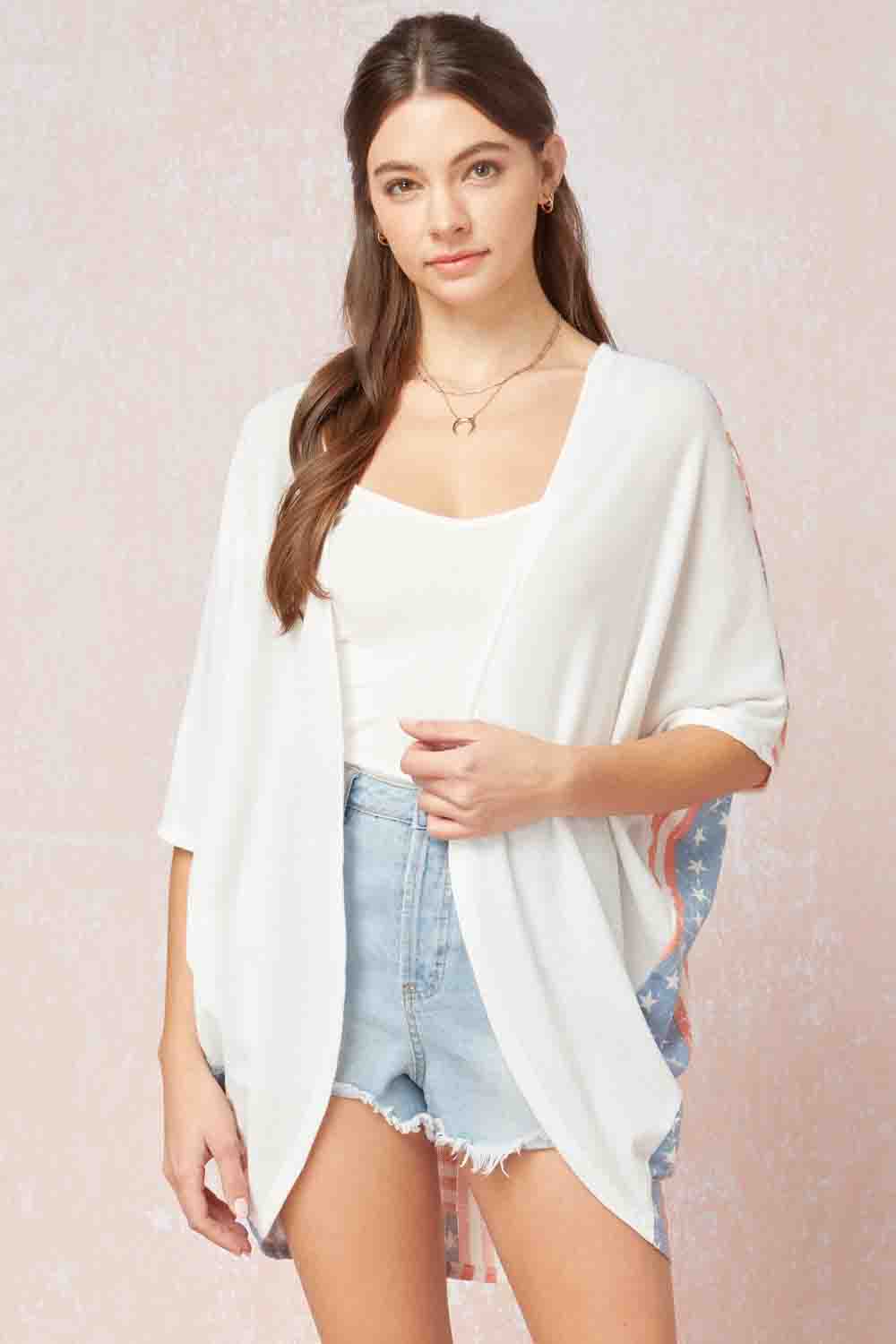 Entro Stars Stripes Cardigan