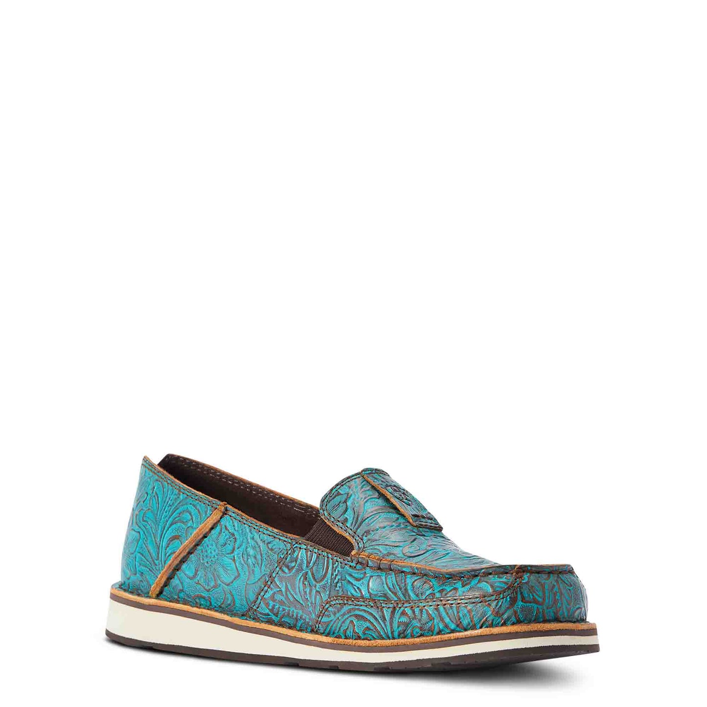 Cruiser Turquoise Floral Emboss