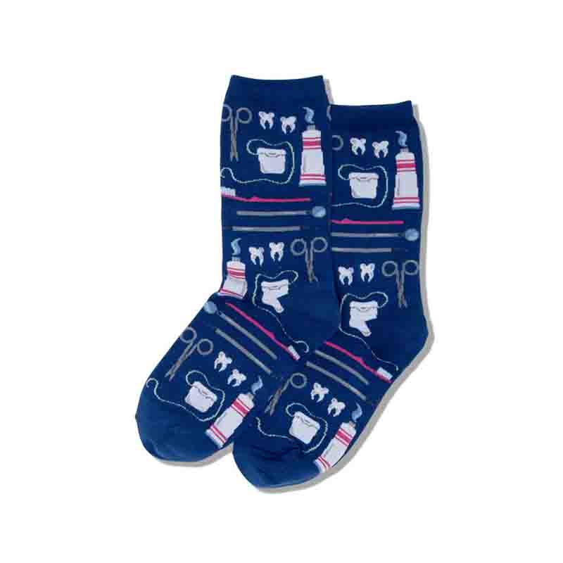 Hotsox Womens Socks Dentist Blue