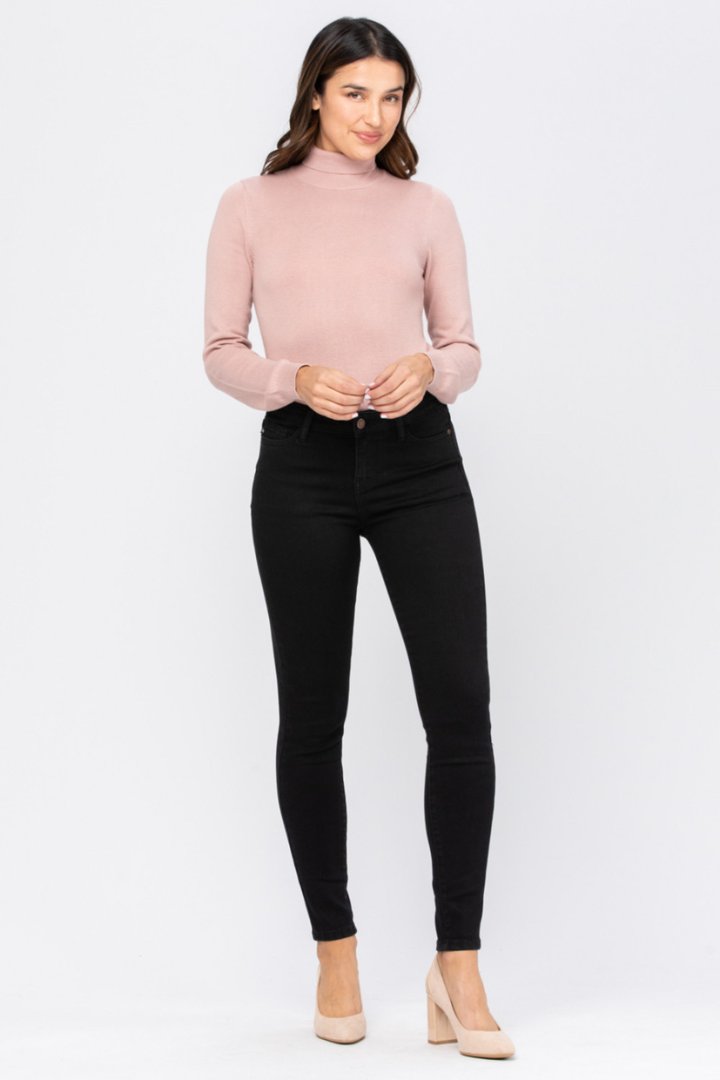 Boyfriend Ankle Jeans Black