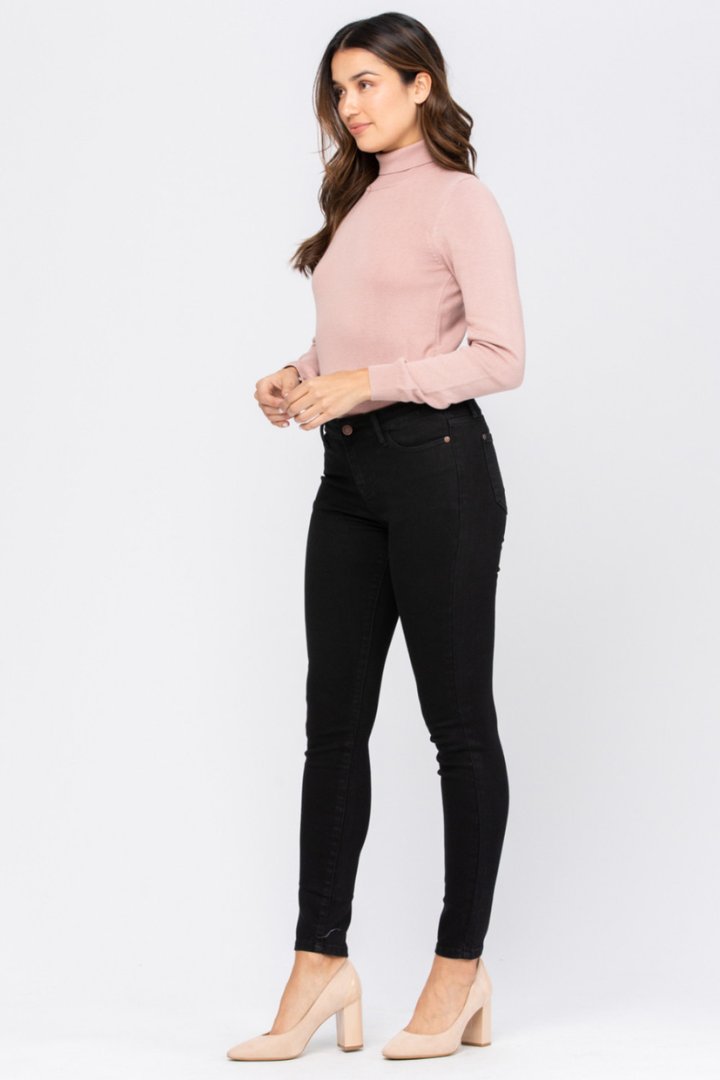 Boyfriend Ankle Jeans Black