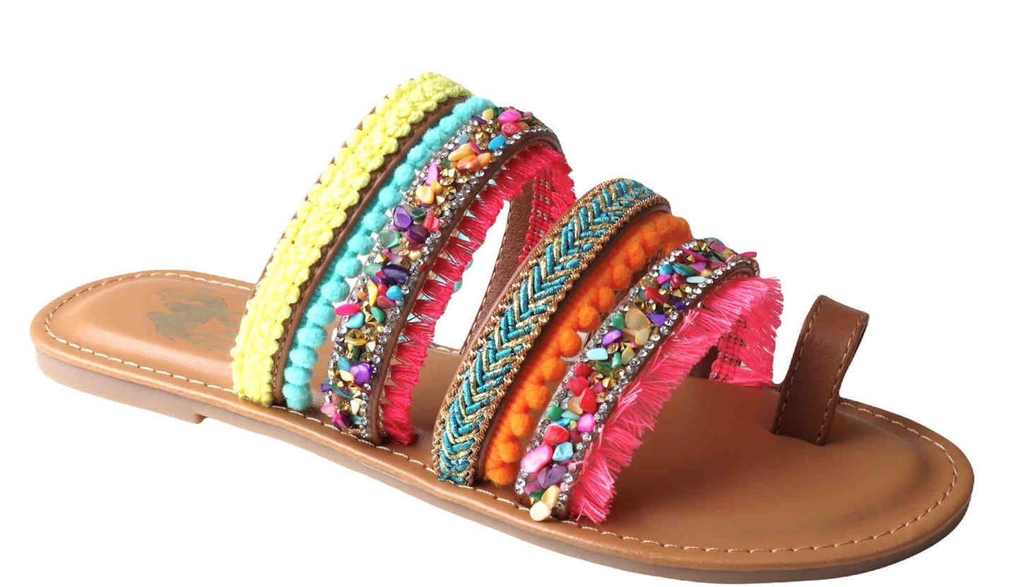 Camel Threads Boho Camel Lively Sandals