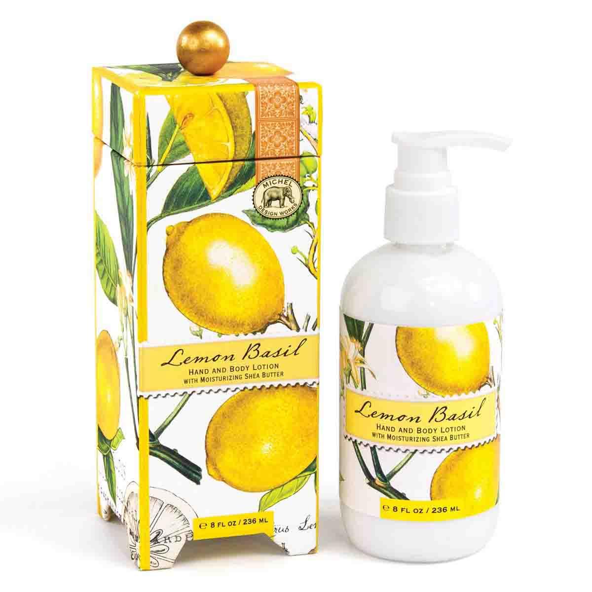Lemon Basil Lotion 8 fl oz