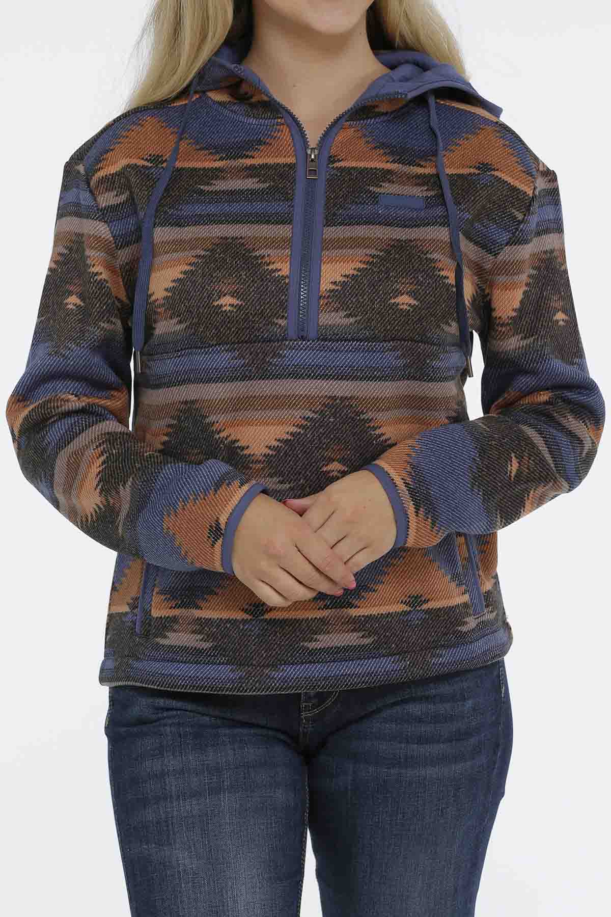 Womens ┬╜ Zip Hoodie Multi