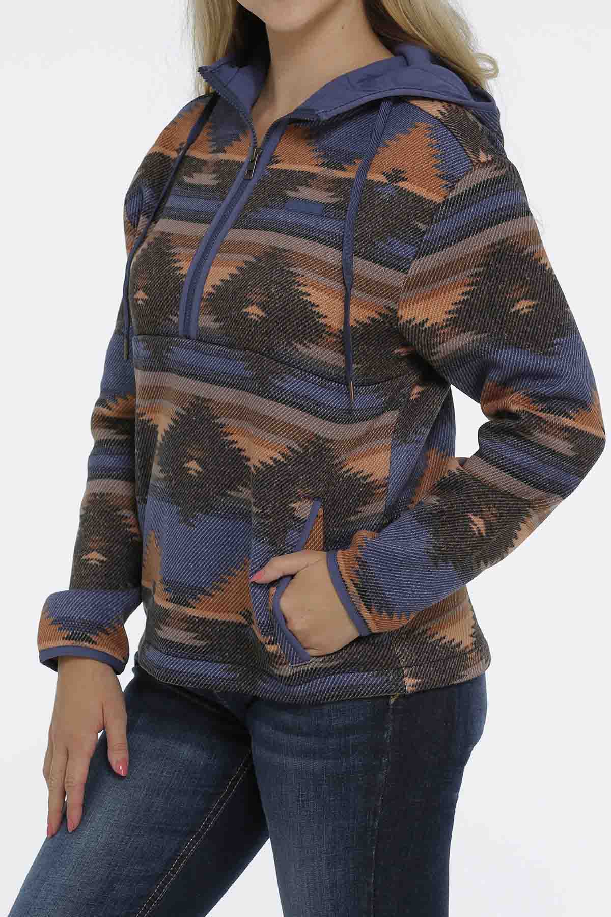 Wmn ½ Zip Hoodie Multi
