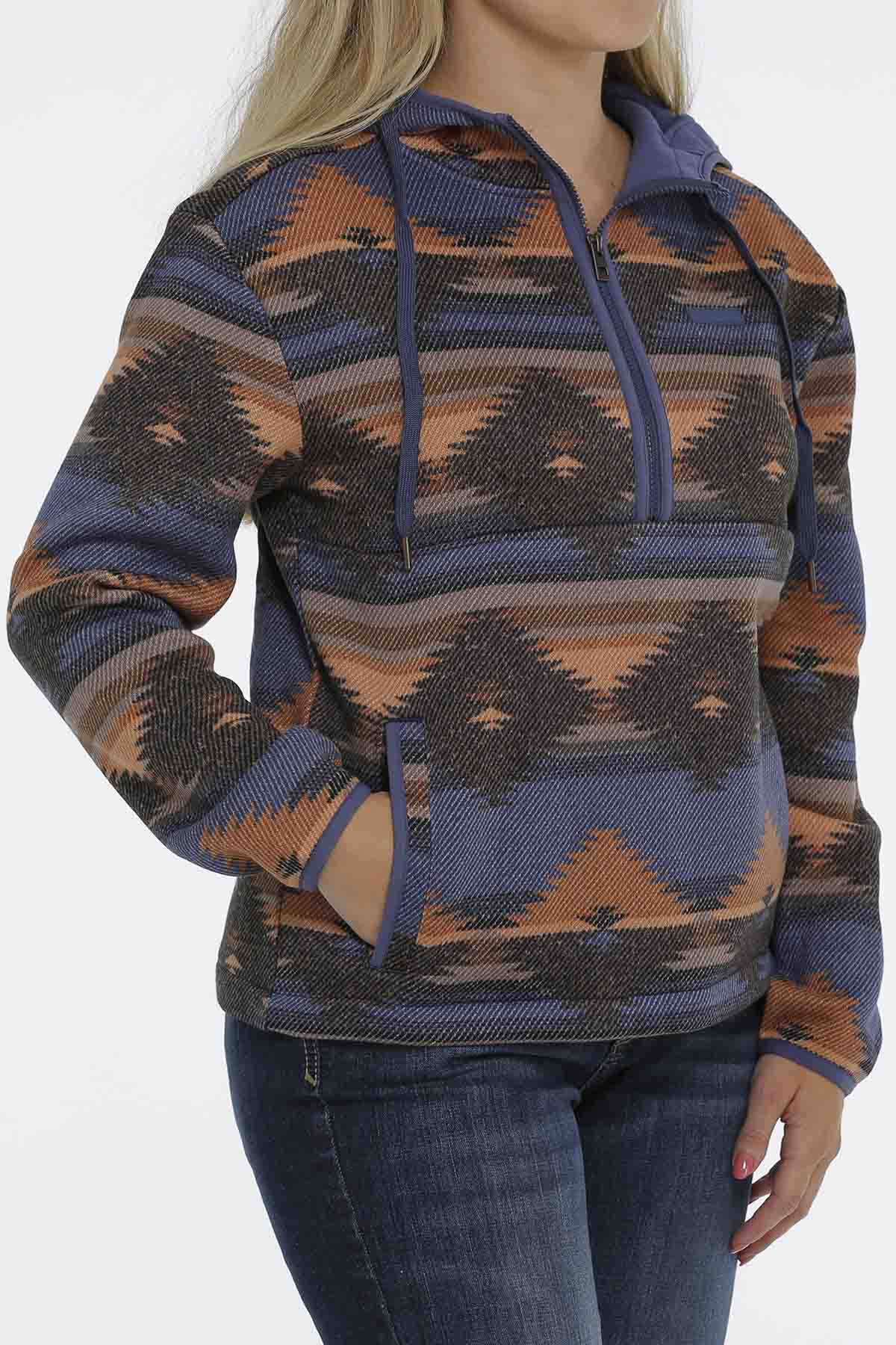 Wmn ½ Zip Hoodie Multi
