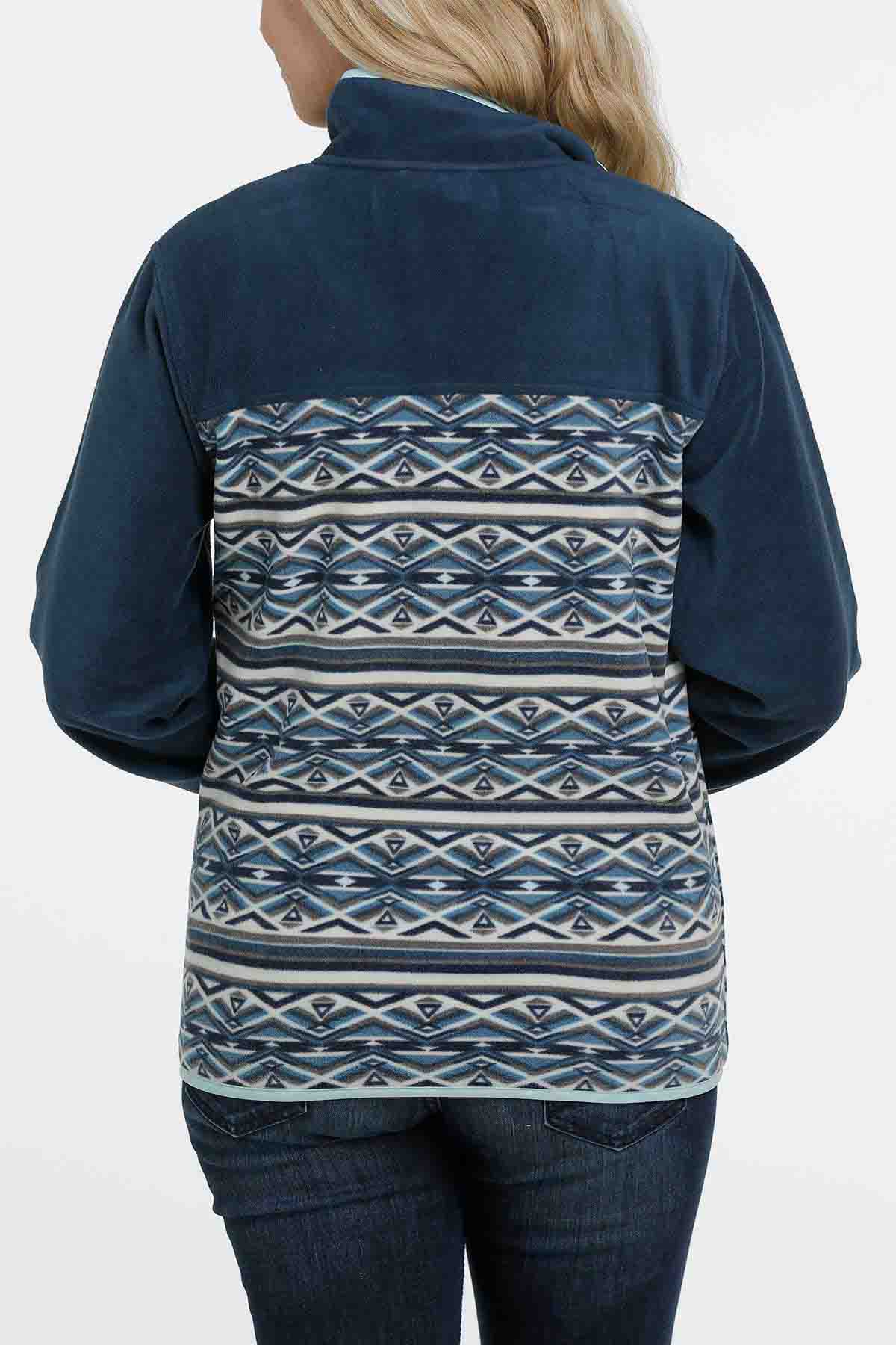 Cinch Womens Fleece Pullover Teal