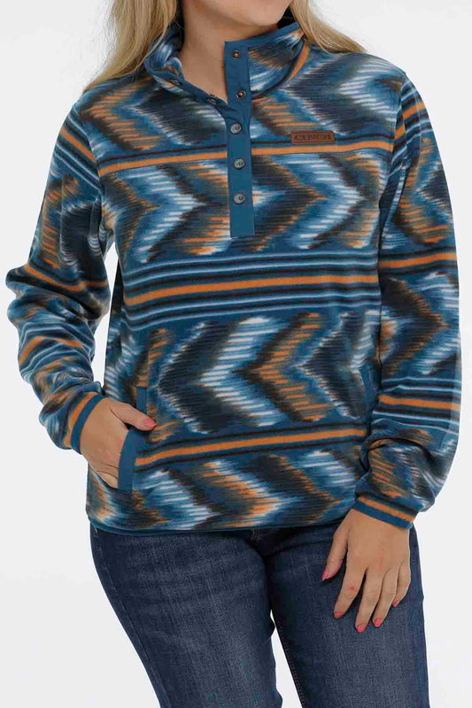 Womens Polar Fleece Teal