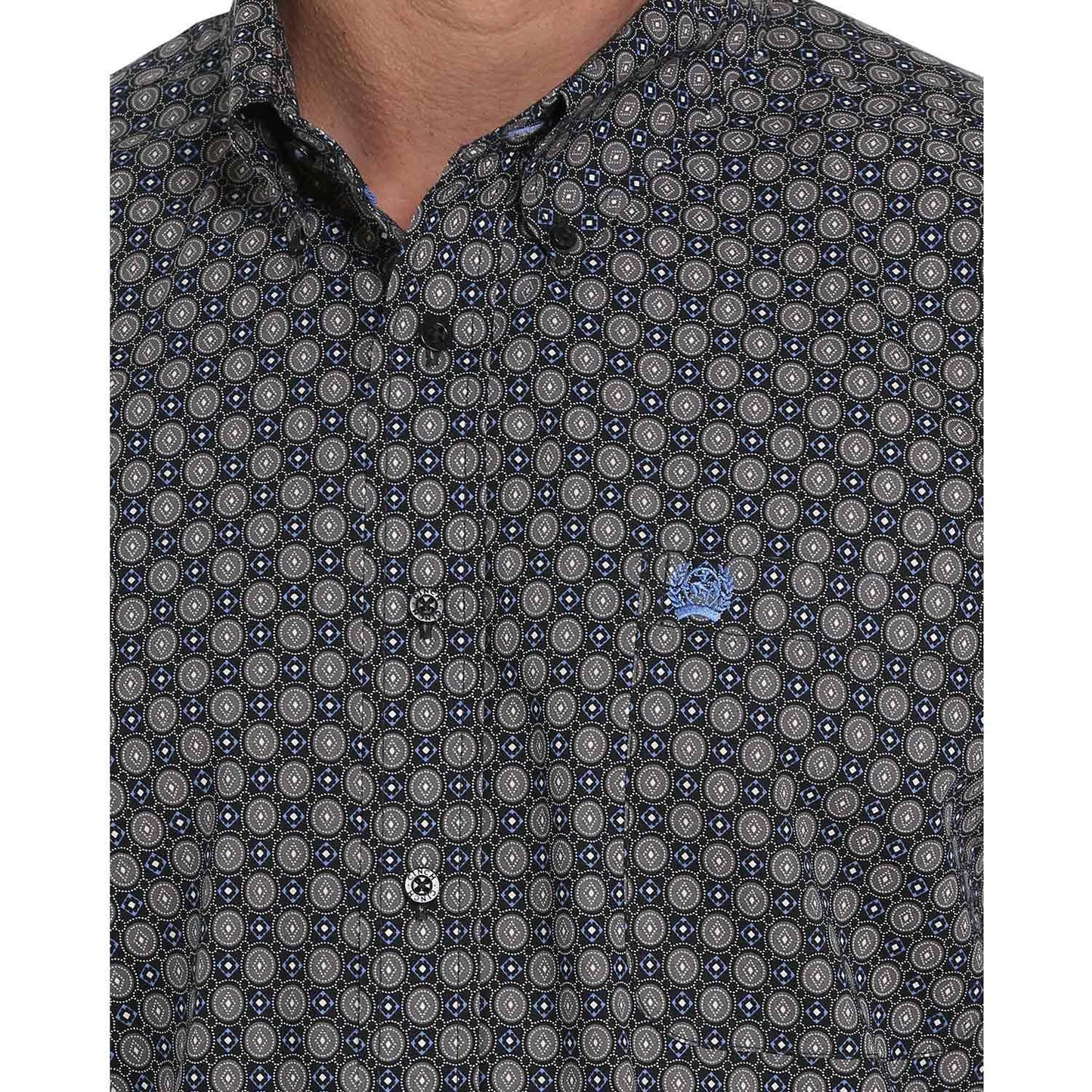 Cinch LSL Print BD Shirt Multi